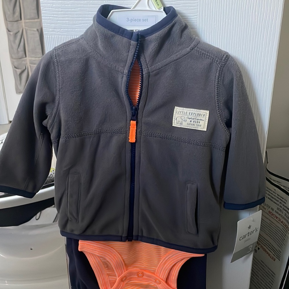 Brand new 3 piece baby boy set